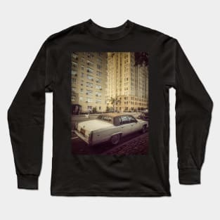 Cadillac in Manhattan, New York City Long Sleeve T-Shirt